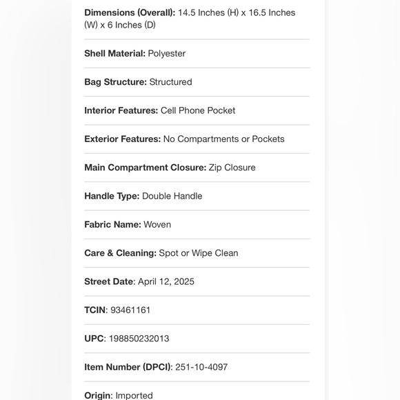 KATE SPADE X TARGET ITS IN THE BAG COLOR BLOCK KNIT TOTE - Picture 9 of 9